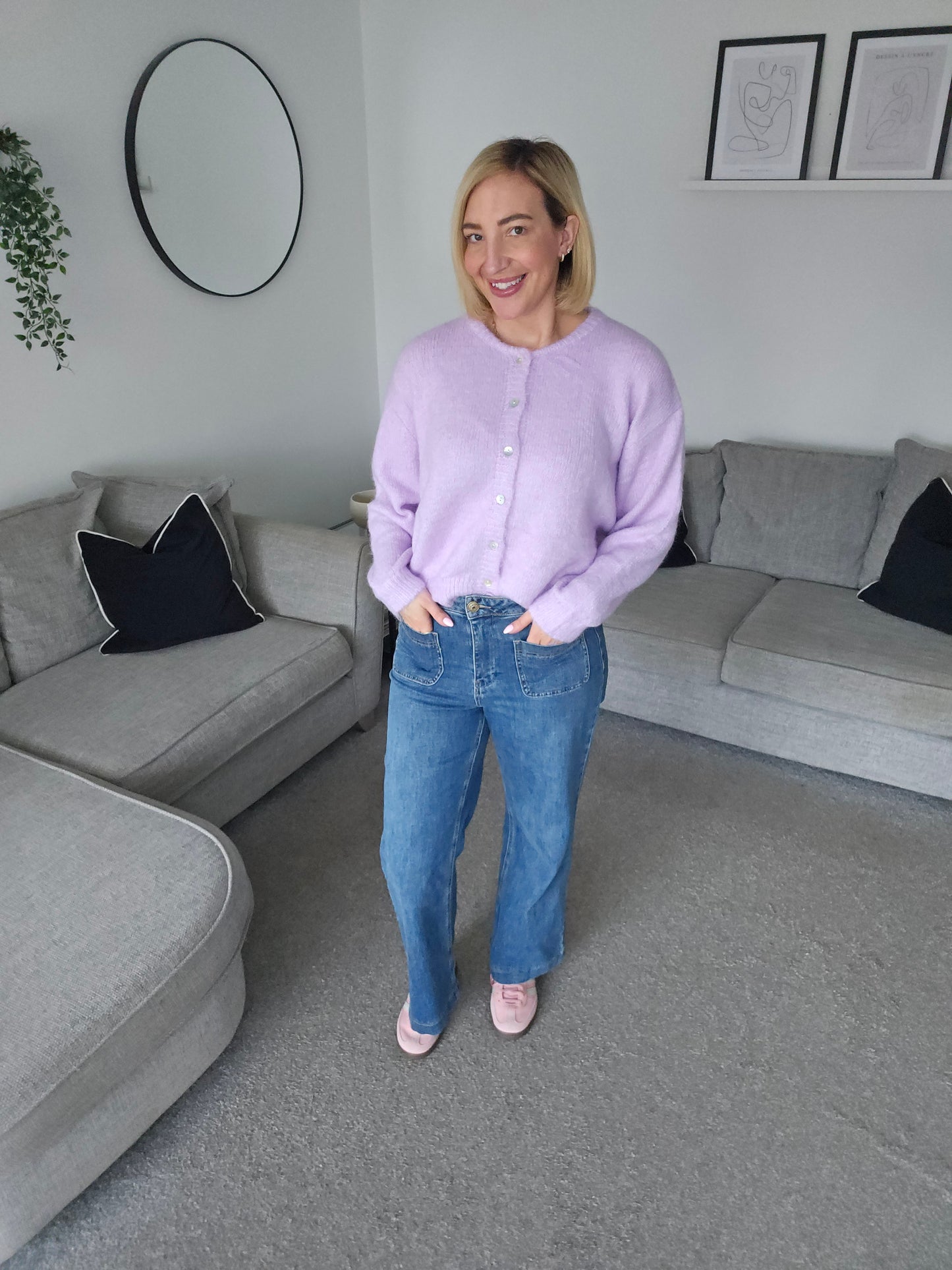 Lilac Cardigan