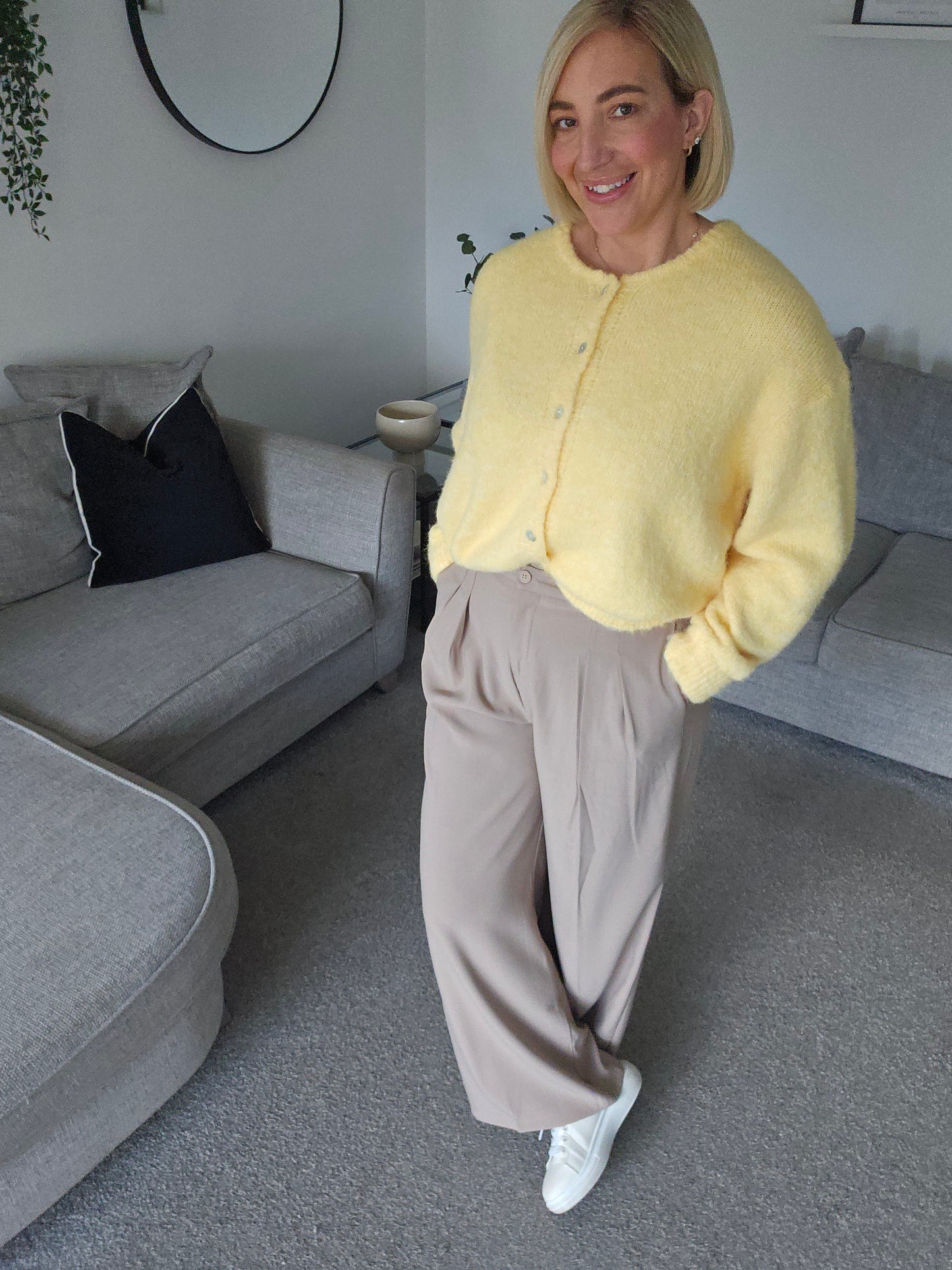 Eve Beige Trousers