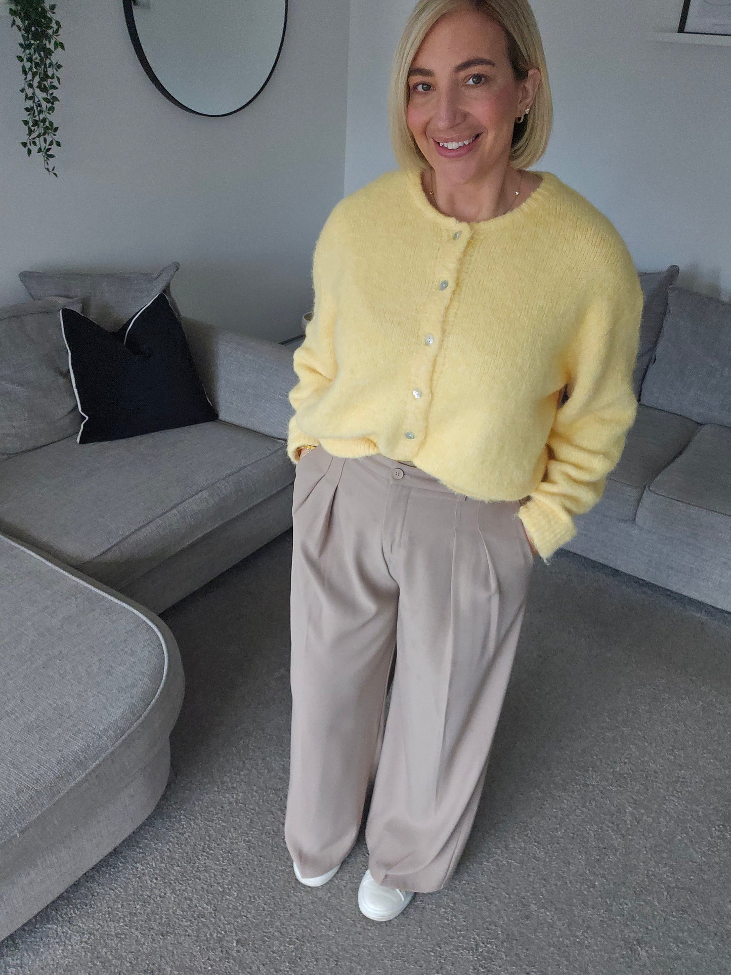 Eve Beige Trousers
