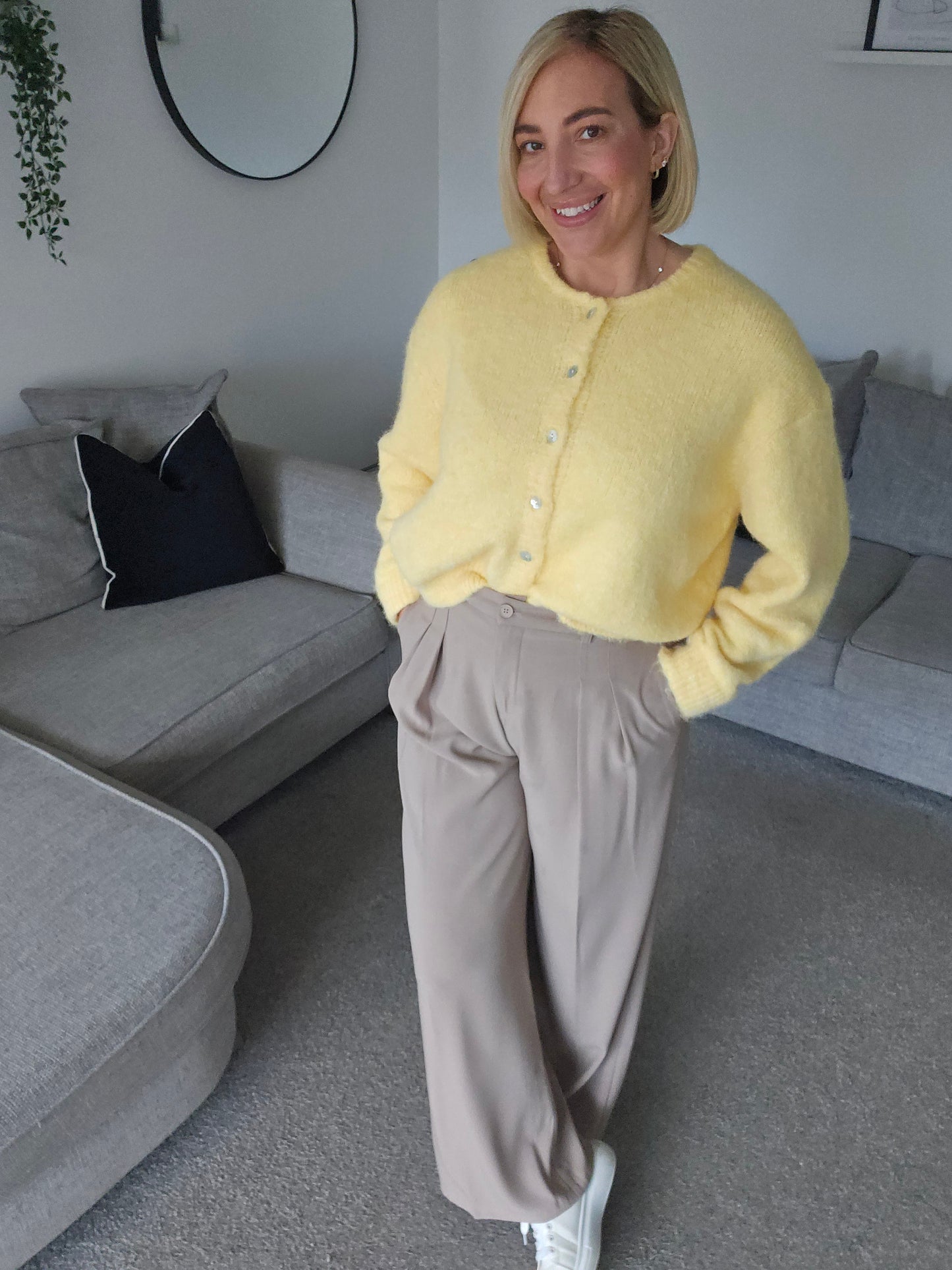 Eve Beige Trousers