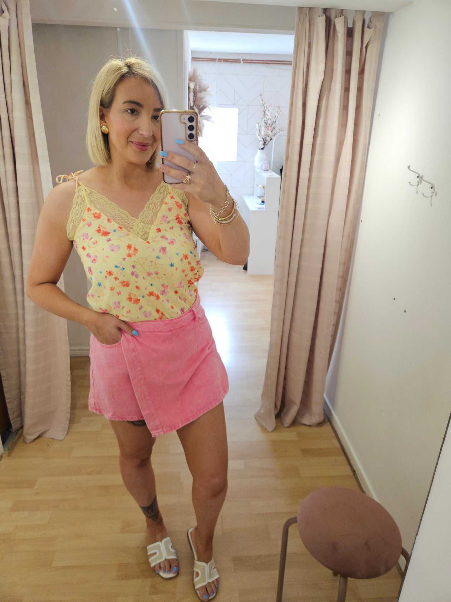 Pink Skort