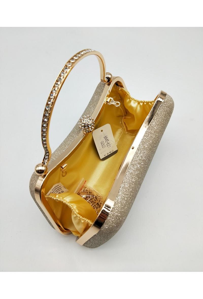 Gold Glitter Bag