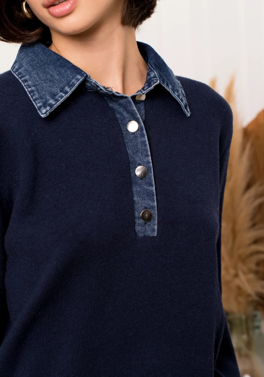 Navy jumper