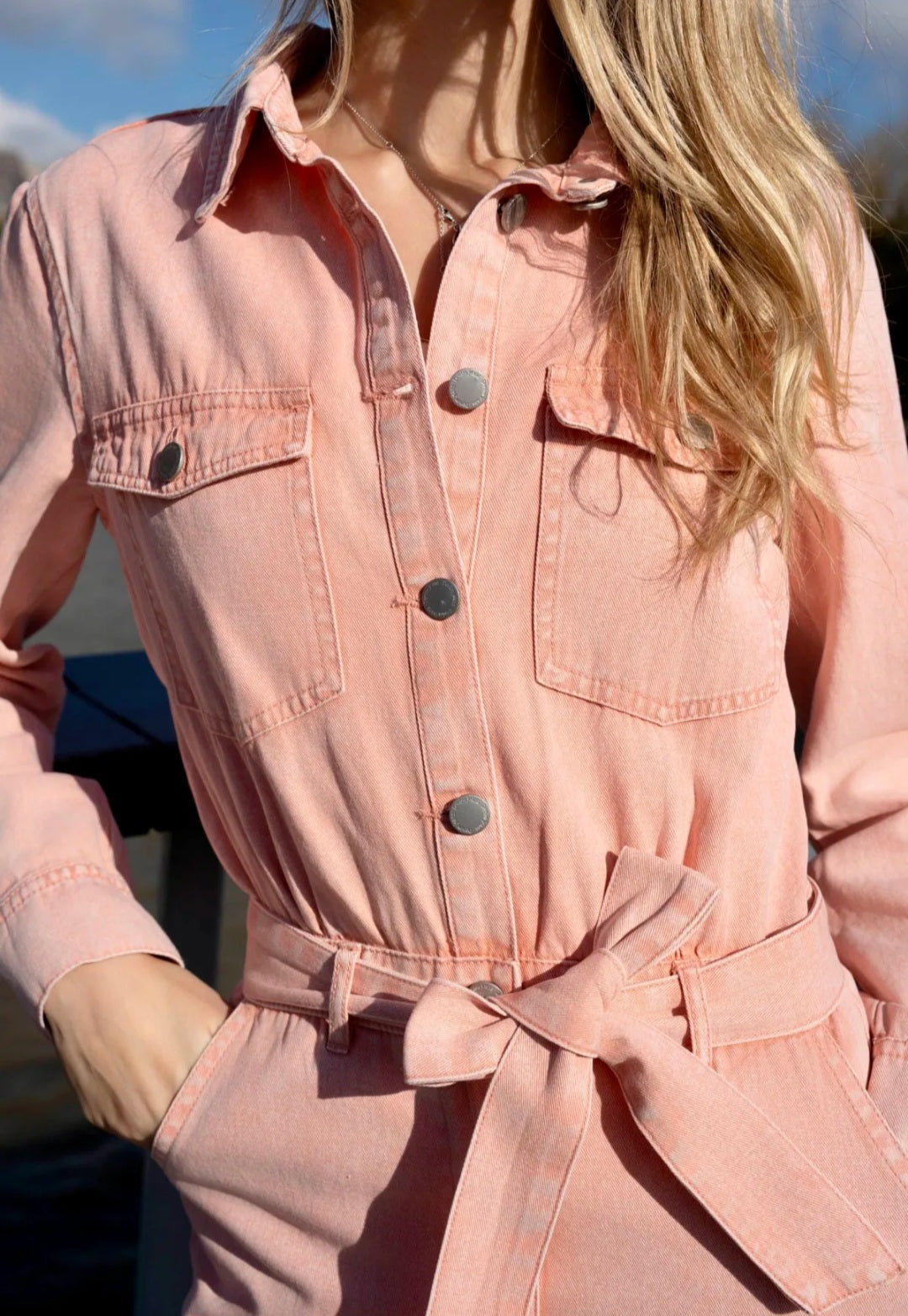 Coral Jumpsuit