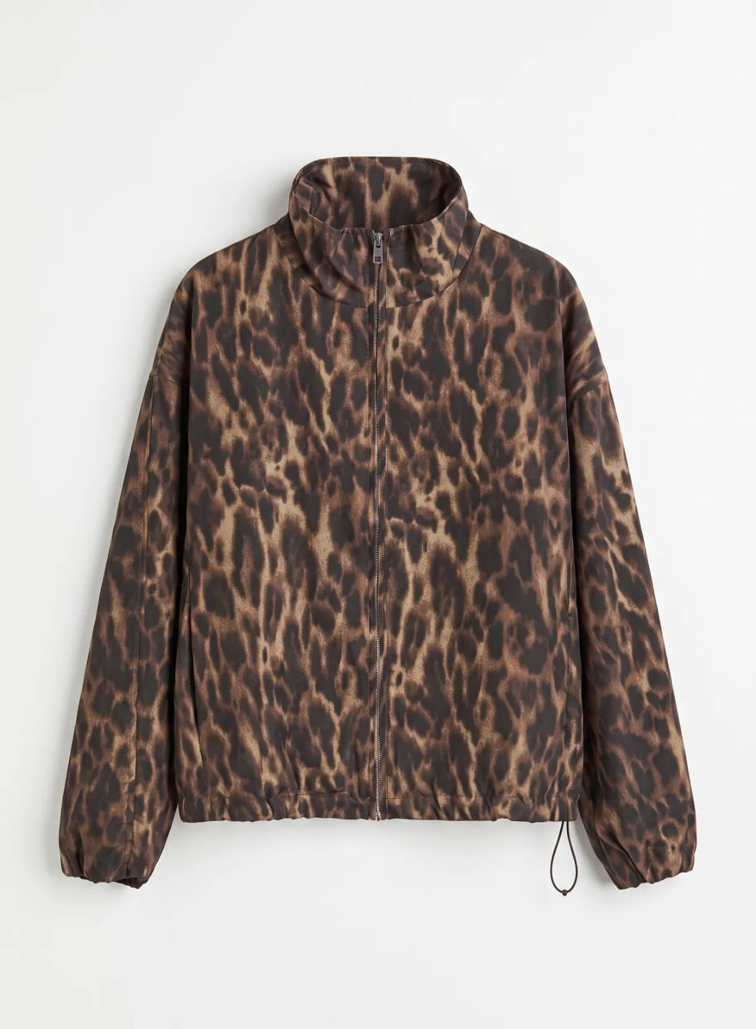 Leopard Print Windbreaker