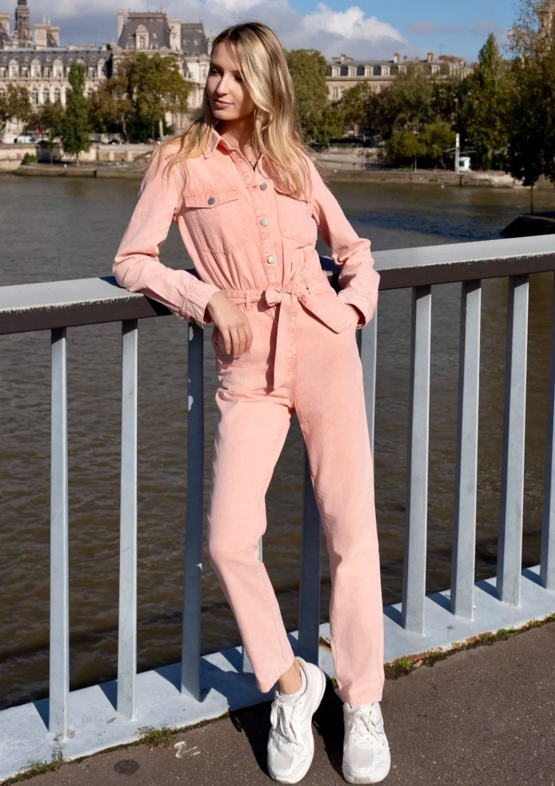 Coral Jumpsuit