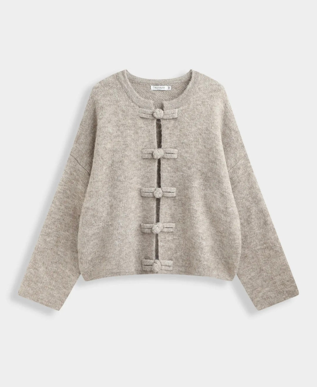 Taupe cardigan