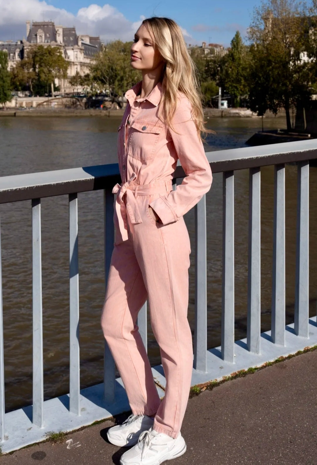 Coral Jumpsuit