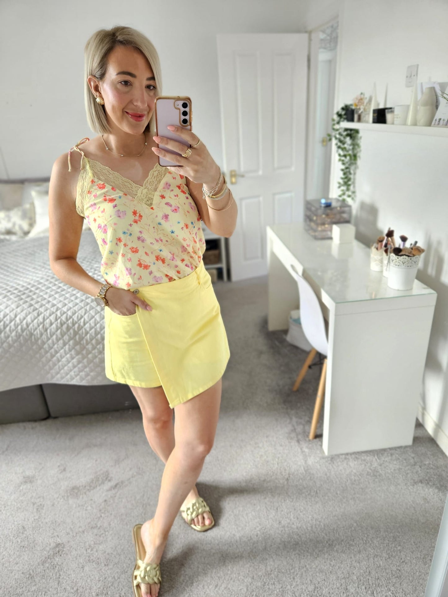 Yellow Skort