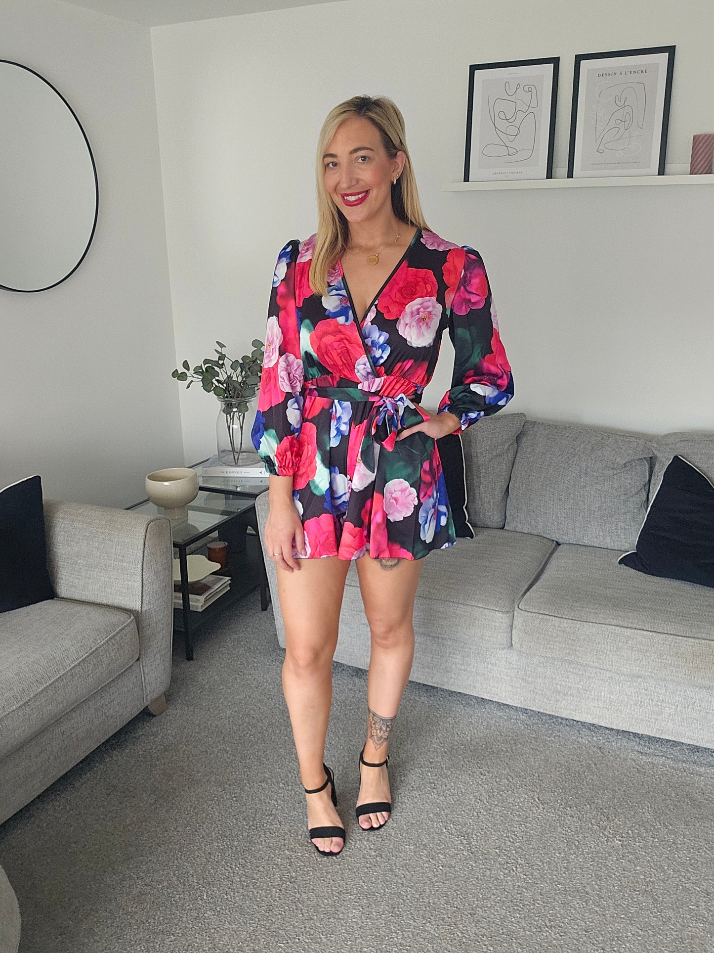 Astrid Floral Playsuit