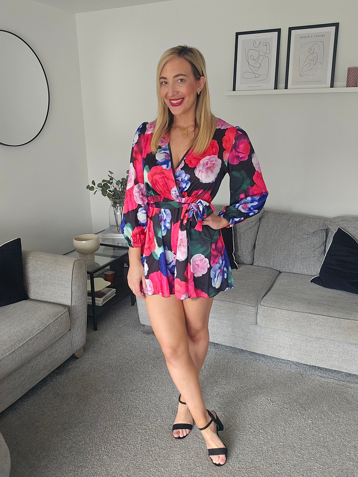 Astrid Floral Playsuit