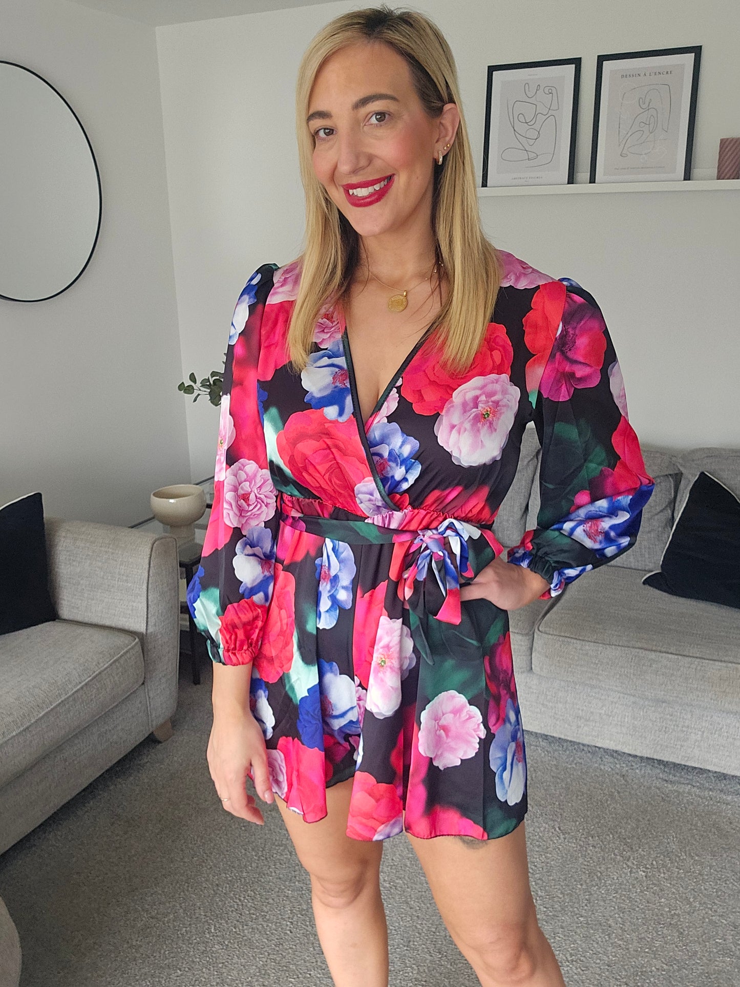 Astrid Floral Playsuit