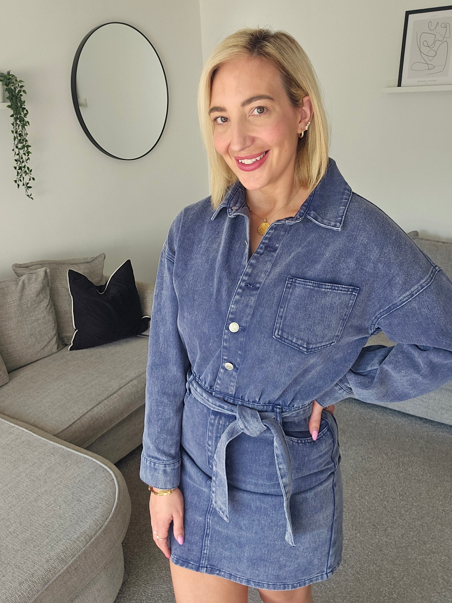 Sasha Denim Dress