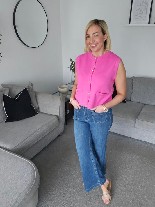 Emily Pink waistcoat