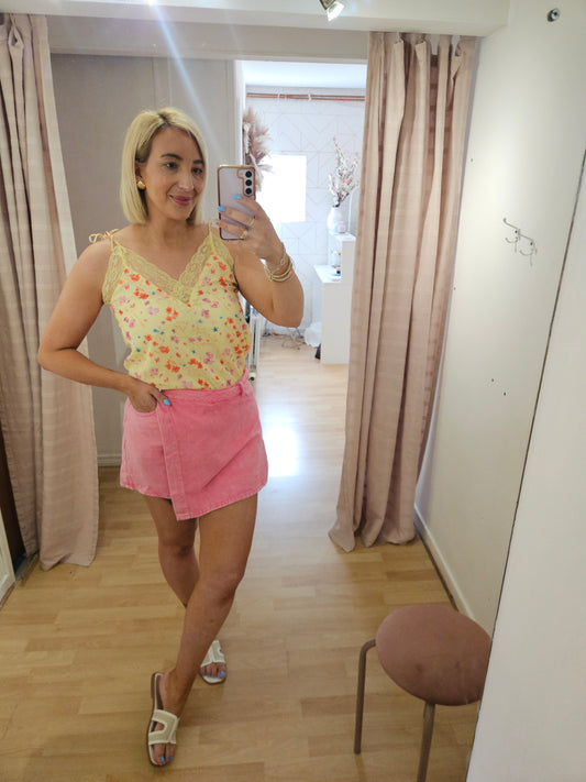 Pink Skort