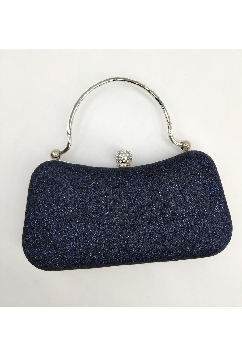 Navy Glitter Bag