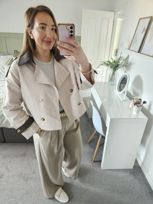 Cream Trench