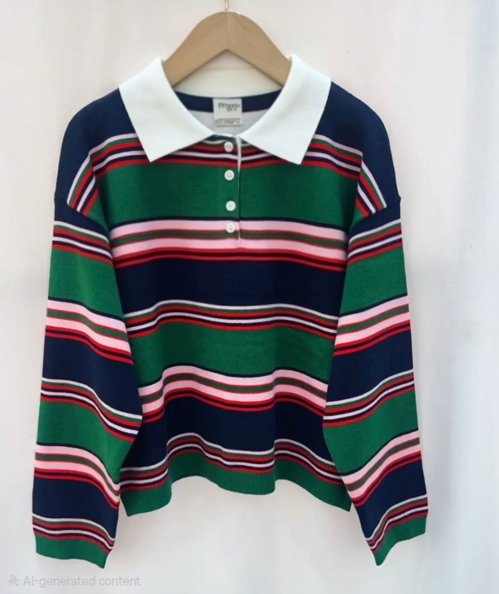 Rugby style jumper