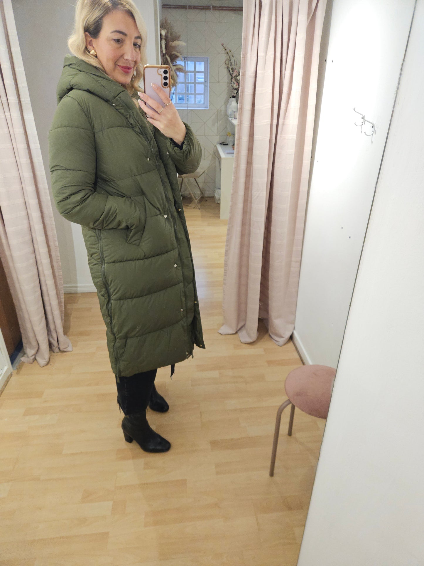 Khaki coat