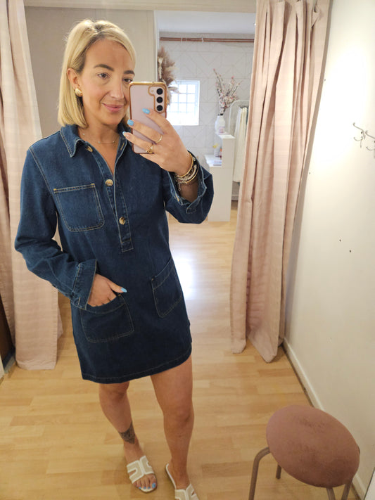Blue Denim dress
