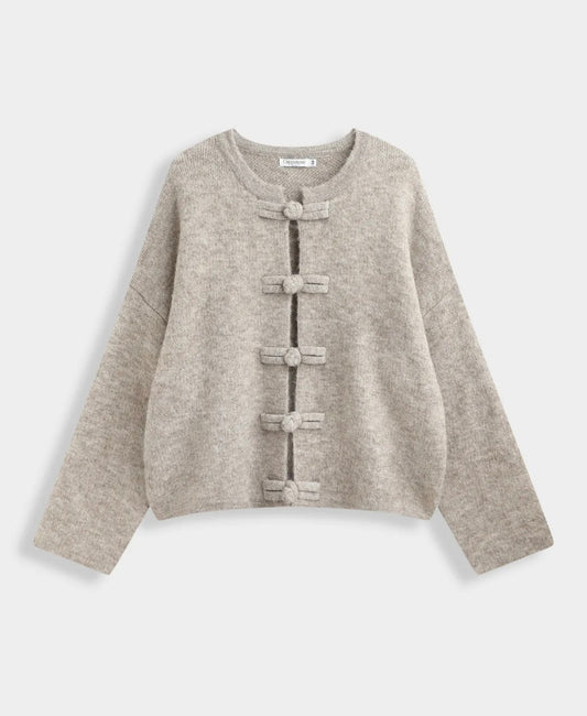 Taupe cardigan