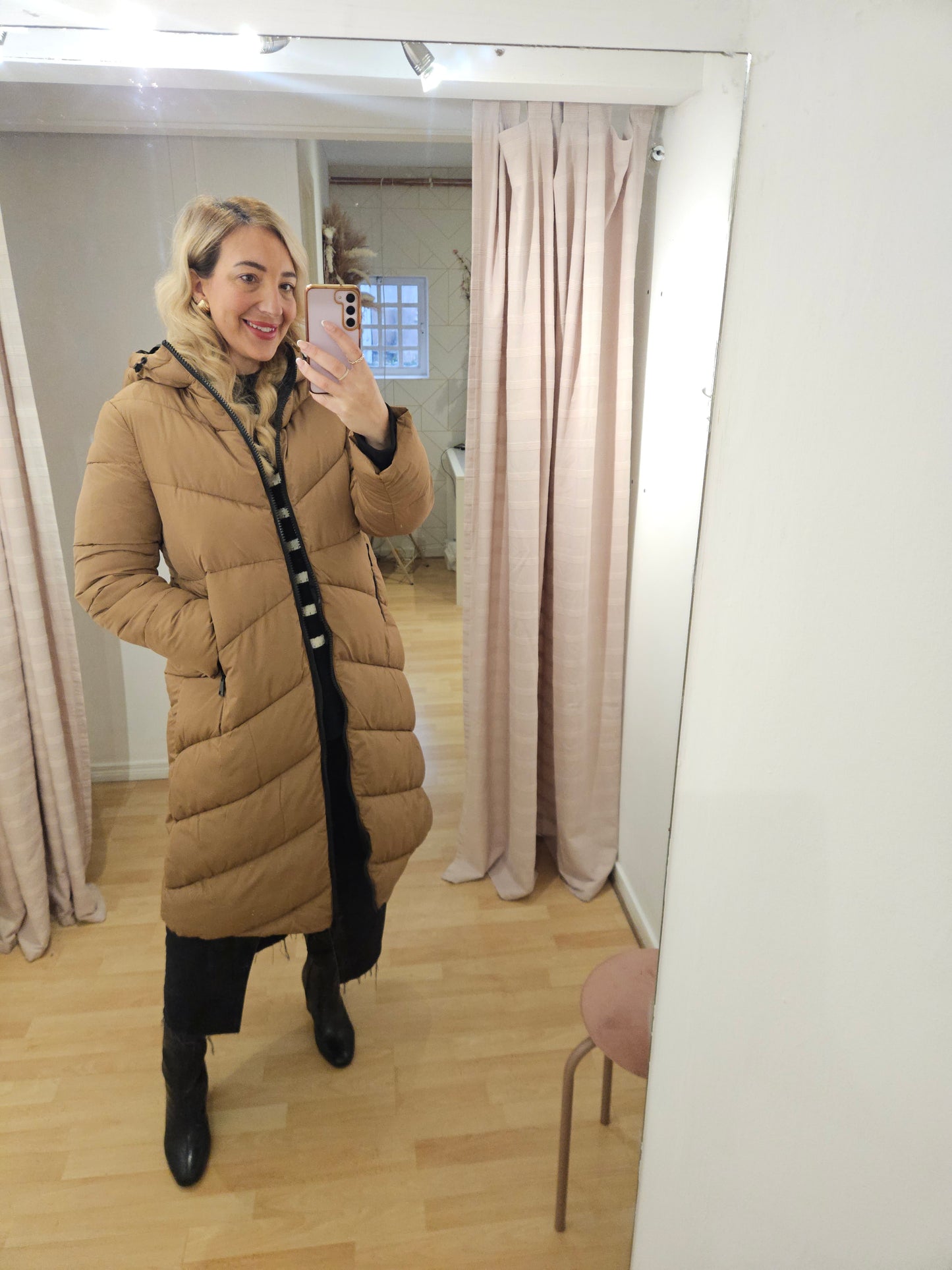 Tan coat