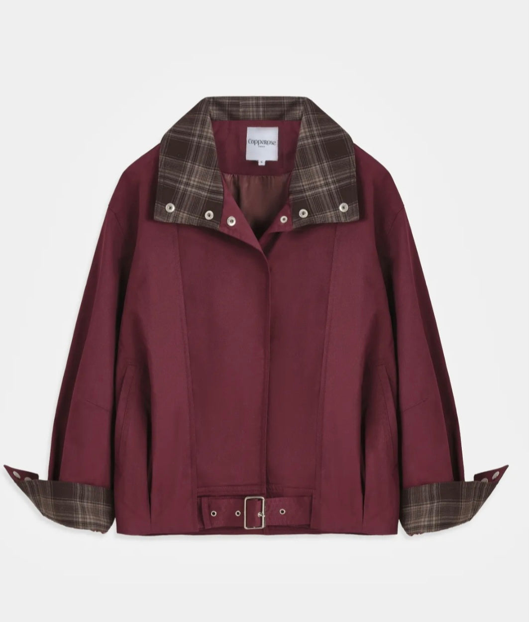Burgundy trench