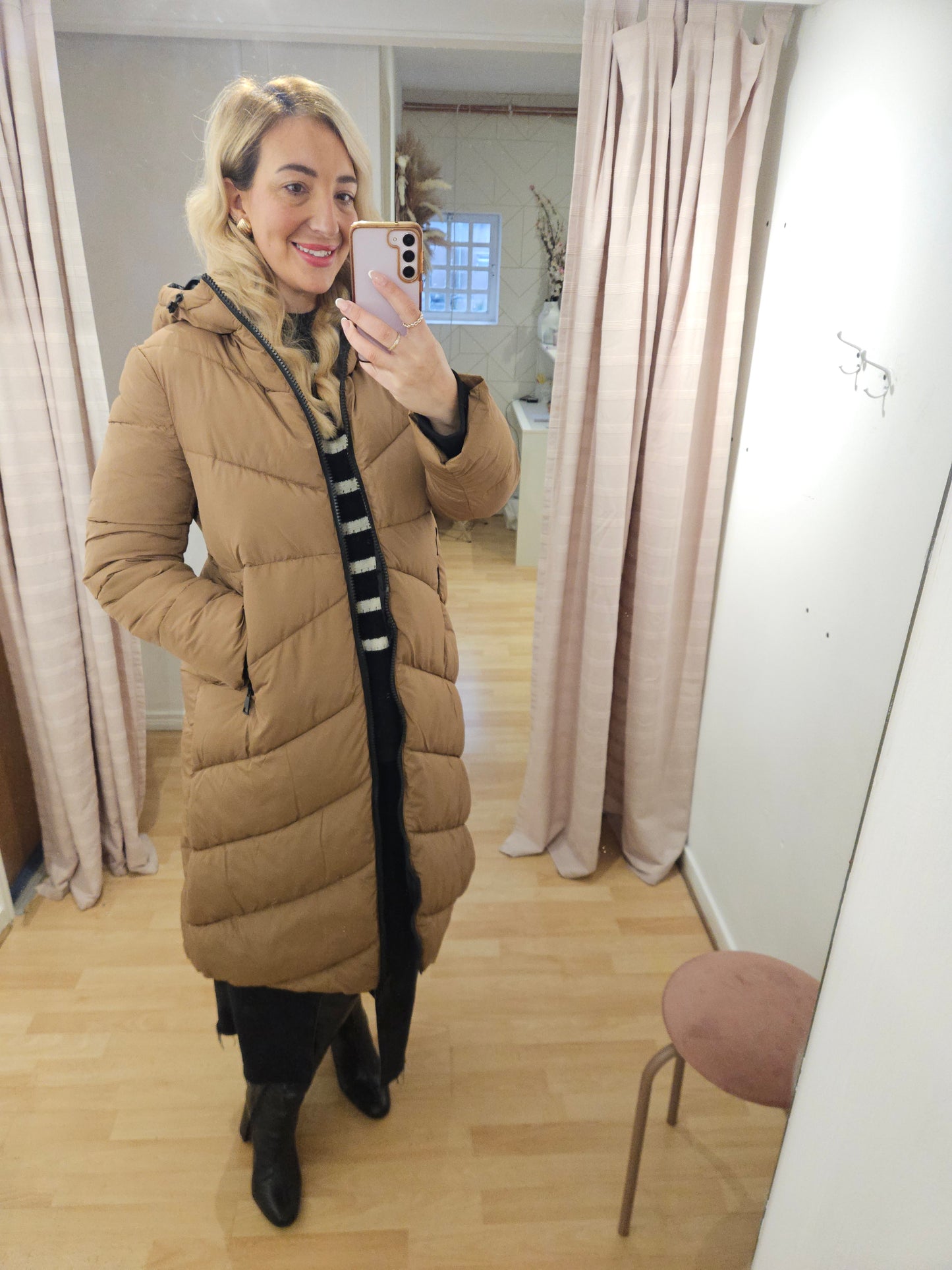 Tan coat